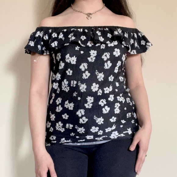 Maurices Tops - Ruffled Off Shoulder Top
